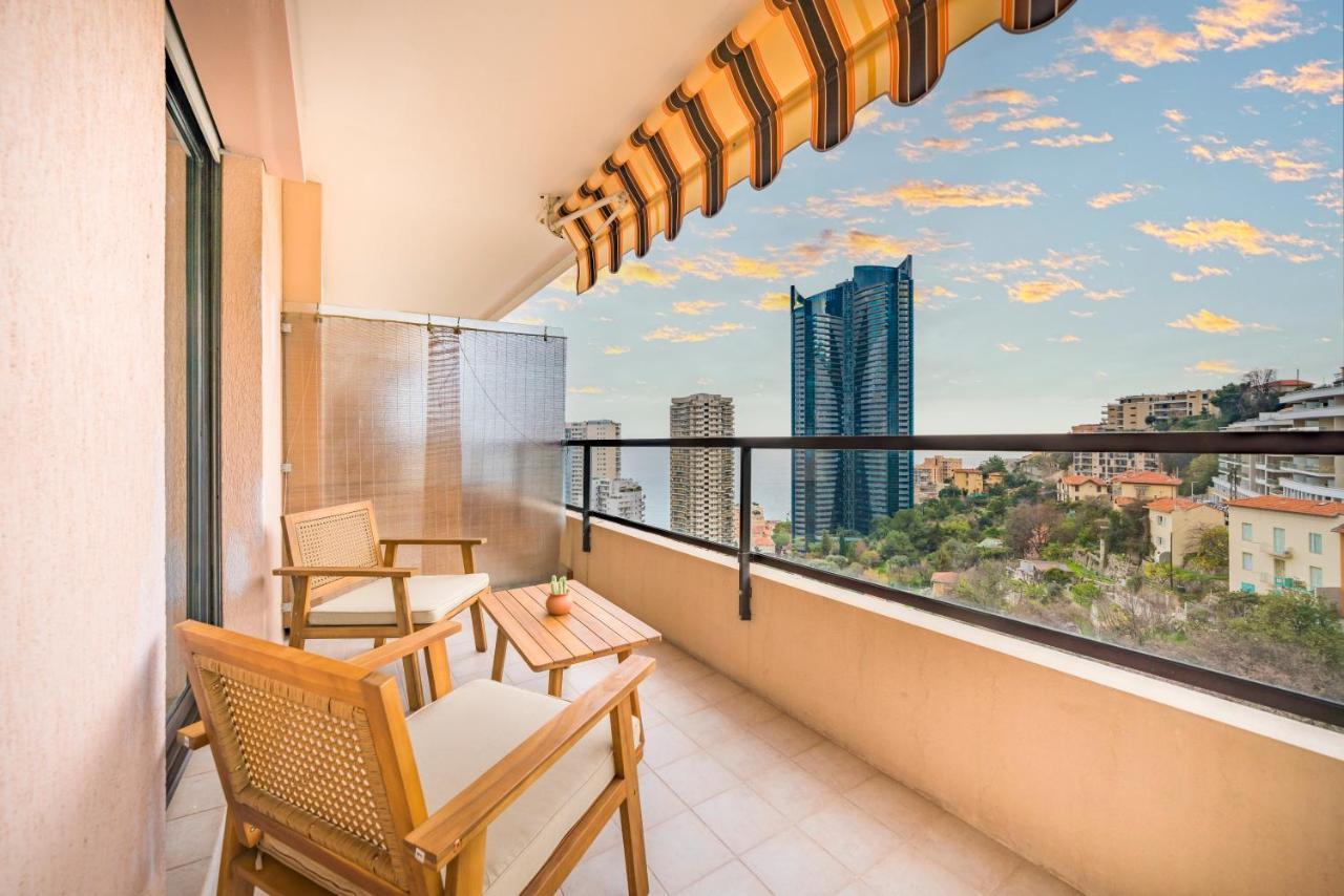 5Mn Monaco - Vue Mer - Parking - Piscine - Bb Beausoleil Dış mekan fotoğraf