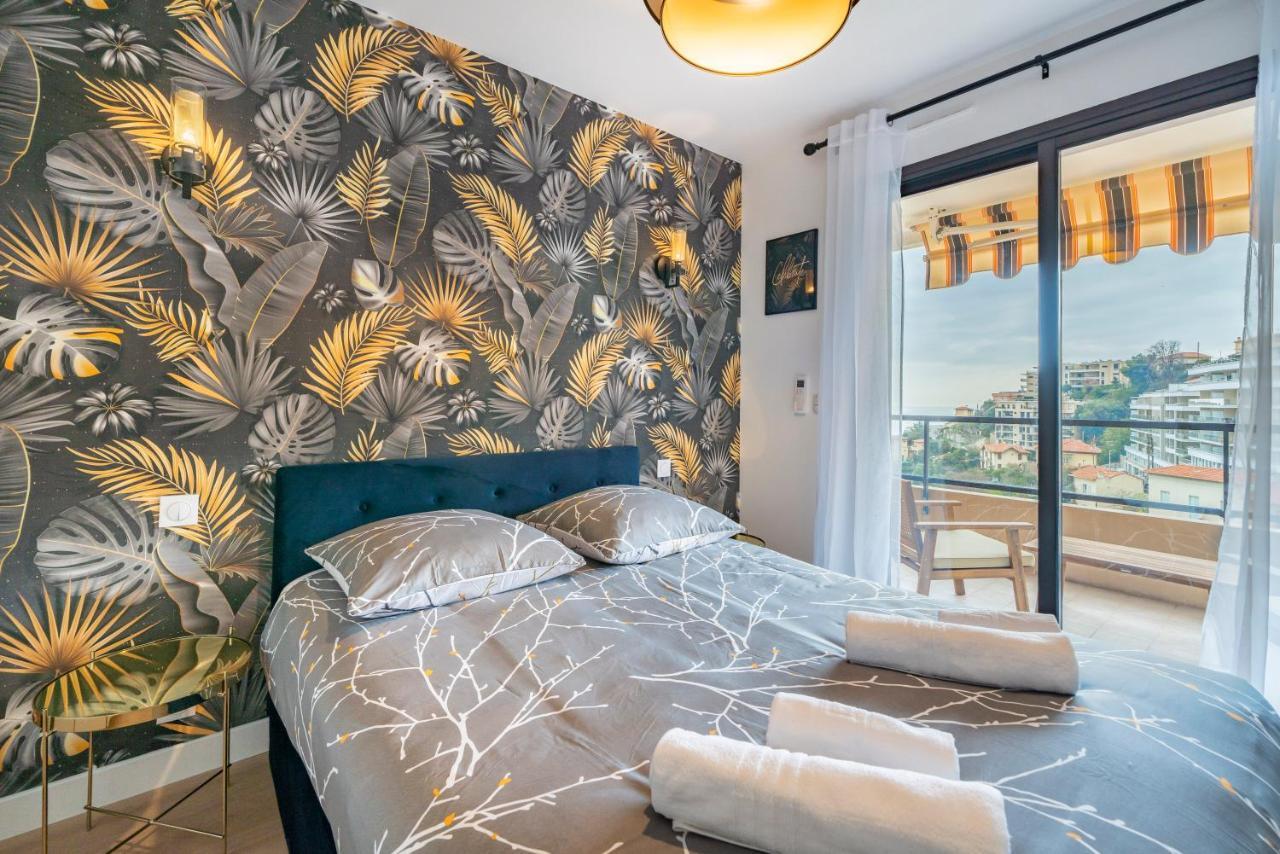 5Mn Monaco - Vue Mer - Parking - Piscine - Bb Beausoleil Dış mekan fotoğraf