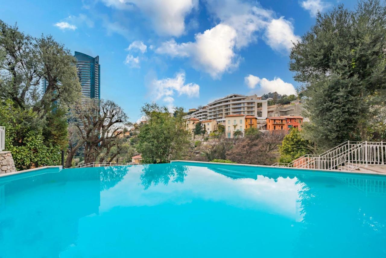 5Mn Monaco - Vue Mer - Parking - Piscine - Bb Beausoleil Dış mekan fotoğraf